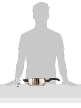 PRESTIGE PRDA3 Prestige 3L Alpha Deluxe Induction Base Stainless Steel Pressure Cooker, 3.0-Liter Prestige