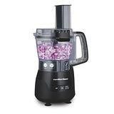 Hamilton Beach Stack & Snap 4-Cup Mini Food Processor & Vegetable Chopper, 250 Watts, for Slicing, Shredding, and Puree, Black (70510) Hamilton Beach