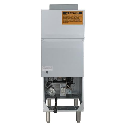 Kratos Commercial Deep Fryer - Three Heating Tubes, Floor Standing, Gas Powered, 40 lb. Capacity, 90,000 Total BTU, 15.5W (29Y-010-NAT) Kratos