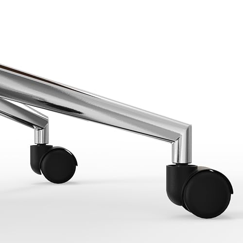 SIMPLIHOME Dax 22 Inch Wide Swivel Adjustable Executive Computer Bentwood Office Chair in Distressed Slate Grey, for The Office and Study Room SIMPLIHOME