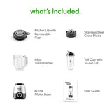 magic bullet Combo Blender, 48oz Pitcher, Blending Cup, Simple Speed Dial – MBF50200 Magic Bullet