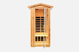 One Person Far Infrared Old fir Outdoor Sauna Room GOWE