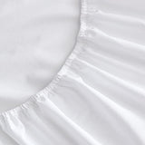 Nautica - Twin Size Sheet Set, Crisp & Tailored Cooling Sheets with a Smooth Cotton Percale Lightweight Feel - Bed Sheets with Matching Pillowcase & Fitted Sheet (Solid White) Nautica