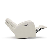 Storkcraft Santa Monica Power Recliner Swivel Glider (Dune Basketweave) – Effortless Electronic Power Recline, USB-A & USB-C Charger STORKCRAFT