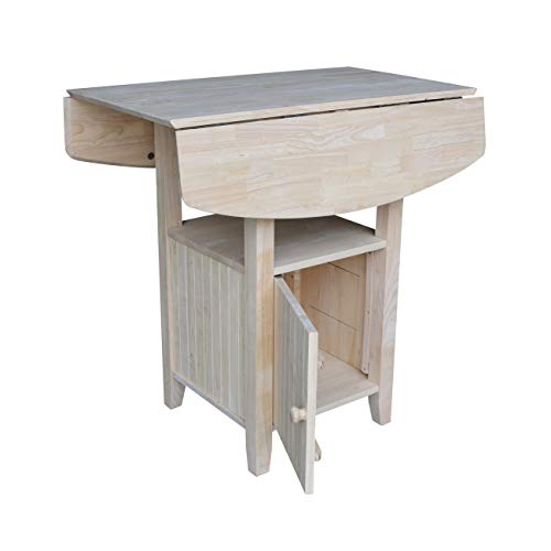 IC International Concepts T-3638DPG Bistro Table, Unfinished IC International Concepts