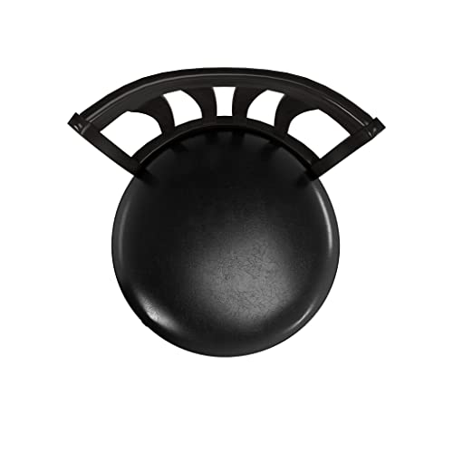 Hillsdale Savana Wood Bar Height Kitchen Stool, 29.5" High, Black Hillsdale