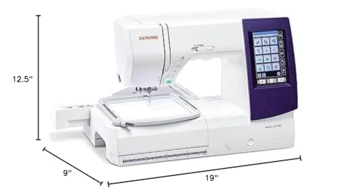 Janome Horizon Memory Craft 9850 Embroidery and Sewing Machine Janome