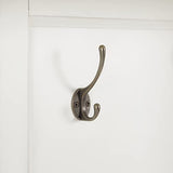 Crosley Furniture Holbrook Hall Tree with Shoe Rack Bench and Coat Hooks for Hanging Storage, Distressed White Crosley Furniture