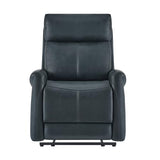 KISLOT Leather Recliner Chair for Adults Wall Hugger RV Recliner with USB Charging Ports Electric Power Reclining Sofa for Living Room Home Theater Seating Bedroom