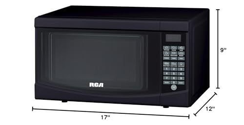 RCA RMW733-BLACK .7 Cubic-ft Microwave (Black) Frigidaire