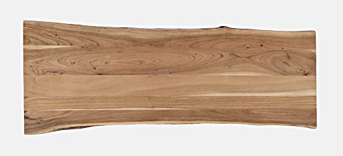 Jofran Nature's Edge 50" Modern Solid Wood Live Edge Console Sofa Table, Natural Jofran Inc.