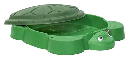 Little Tikes Turtle Sandbox, for Boys and Girls Ages 1-6 Years - WoodArtSupply