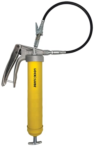 LockNLube Professional Pistol-Grip Grease Gun - WoodArtSupply