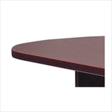 Offices To Go Racetrack Conference Table, American Mahogany, 29 1/2" H x 120" W x 48" D Offices To Go