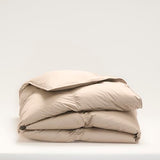 Cuddledown Chroma Down Comforter | Soft, Lofty, Cloudlike | Hypoallergenic | 700 Fill Power Down | 100% Cotton Sateen Shell | Duvet Insert | RDS & Oeko-TEX Certified | Twin | All Season | Twig Cuddledown