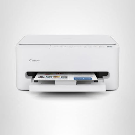 Canon PIXMA TS4320 Wireless Color Inkjet Printer for Duplex Printing, White – Home Printer with Copier/Scanner, Compact Design, Easy Setup, 1 Year Limited Warranty Canon