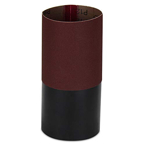 BHA Rubber Expanding Drum for Abrasive Sanding Bands, 3.5" x 4" with 3/4" Quad Keyway BHA