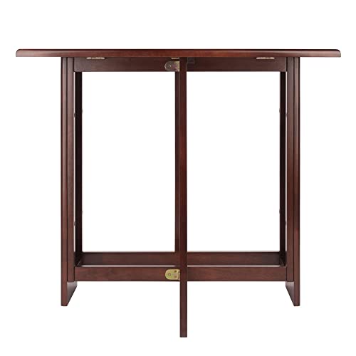 Winsome Wood Clara Dining Table, Walnut - WoodArtSupply