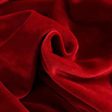 Yefound Armless Thick Plush Futon Cover Stretch Velvet Sofa Bed Slipcover Soft Couch Sofa Cover Futon Slipcover Futon Sofa Cover Furniture Bed Protector,59"-67",Red Yefound