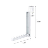 Yamazaki Home 7161 Over The Door Alloy Steel Hooks - Folding Hanging Coat Rack YAMAZAKI