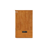 AFI Hamilton Full Murphy Bed Chest with Mattress, Storage, and Built-in Charger in Light Toffee AFI