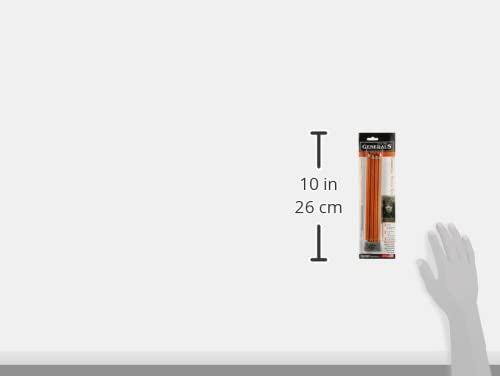 General's Charcoal Pencil Kit, Assorted Hardness, Set of 5 GENERAL'S