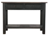 Signature Design by Ashley Tyler Creek Modern Farmhouse Sofa Table, Brown & Black Signature Design by Ashley