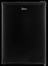 Midea WHS-87LB1 Refrigerator, 2.4 Cubic Feet, Black Midea