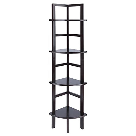 Winsome Wood Aiden Corner Baker's Rack - Coffee Winsome