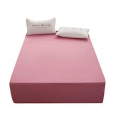 Bedding Twin Size Fitted Sheet Only - Deep Pocket - Fits 15inches Bed Matress Sheet- Bottom Sheet - Soft and Microfiber-Easy Care - Lotus Root Starch rushrushlulu