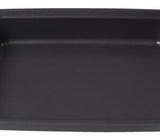 Rachael Ray Yum-o! Bakeware Oven Lovin' Nonstick Loaf Pan, 9-Inch by 5-Inch Steel Pan, Gray with Orange Handles Rachael Ray