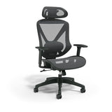 STAPLES Dexley Ergonomic Mesh Office Chair - Adjustable Height, Swivel Tilt, Lumbar Support, Black STAPLES