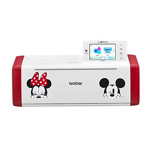 Brother ScanNCut DX SDX230Di Disney Cutting Machine, Includes 152 Built-in Disney Designs for Vinyl, Paper Crafting, and More Brother