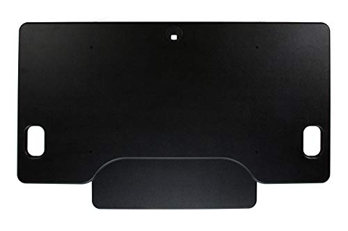 Rocelco 46" Large Height Adjustable Standing Desk Converter - Quick Sit Stand Up Triple Monitor Riser - Tall Gas Spring Assist Computer Workstation - Retractable Keyboard Tray - Black (R DADRB-46) Rocelco