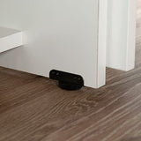 Sauder Miscellaneous Storage Craft & Sewing Armoire, L: 35.11" x W: 21.81" x H: 61.58", Glacier White finish Sauder