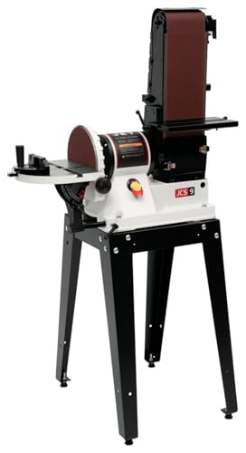 JET 6" x 48" Belt and 9" Disc Sander with Open Stand, 3/4 HP, 1Ph 115V (JSG-96OS) - WoodArtSupply