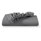 Bare Home Fitted Bottom Sheet King Size - Premium 1800 Microfiber - Ultra-Soft Hotel Luxury - Deep Pocket - Durable and Long Lasting - Fitted Sheet (King, Grey) Bare Home