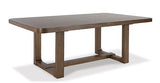 Signature Design by Ashley Cabalynn Farmhouse Dining Extension Table with 1 Removable Center Leaf, Light Brown Signature Design by Ashley
