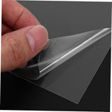 Unomor 10pcs Sheets Shrink Film Hot Crafts for Maker Heat Shrinkable Jewelry Art Wrapping Shrinking Key Making Supply Handicraft Supply Material Bops Transparent Unomor