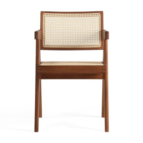 Klarel Chandigarh Armchair Chair, Traditional Teak Klarel
