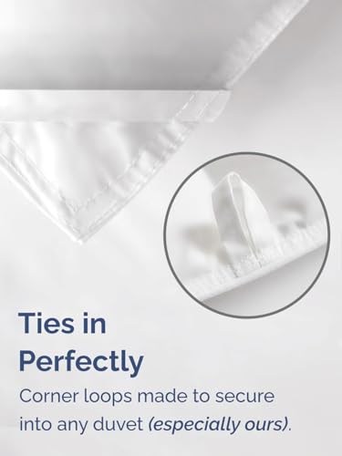 Full Size, White Alternative Down Comforter - Warm, Lightweight & Breathable Hotel Quality Bedding Set for Men, Women, Kids and Teens - All Season Oversized Cooling Microfiber Duvet Insert Comforter CGK Unlimited