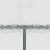 Flash Furniture Tory 31.5" x 55" Rectangular Tempered Glass Metal Table with Umbrella Hole, Silver Flash Furniture