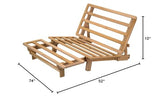 KD Frames Lounger Futon, Full KD Frames