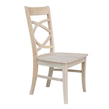 International Concepts Milano Chair, Unfinished IC International Concepts
