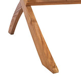 SAFAVIEH Outdoor Collection Blaze Coastal Acacia Wood/Light Brown 5-Piece Coffee Set PAT7080A, Natural/Natural Safavieh