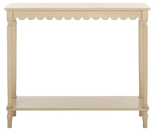 SAFAVIEH Home Collection Haven French Country Farmhouse Natural Brown Console Table for Entryway, Living Room, Foyer SAFAVIEH