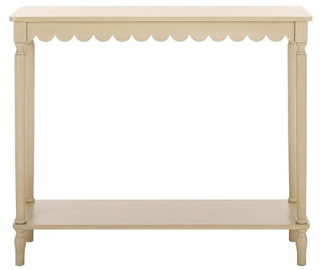 SAFAVIEH Home Collection Haven French Country Farmhouse Natural Brown Console Table for Entryway, Living Room, Foyer SAFAVIEH