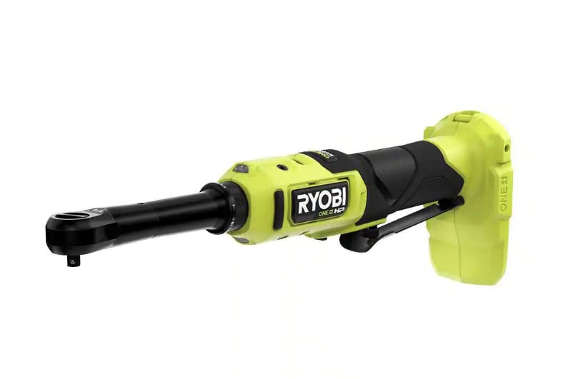 RYOBI - ONE+ HP 18V Brushless Cordless 3/8 in. Extended Reach Ratchet (Tool Only) - PBLRC25B RYOBI