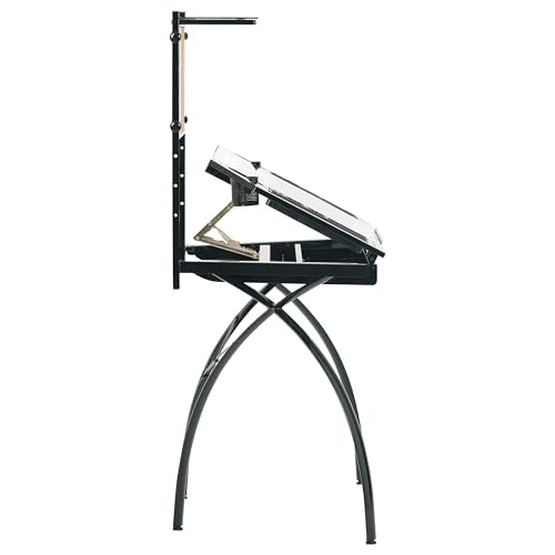 Studio Designs Futura Tower in Black with Clear Glass SD STUDIO DESIGNS