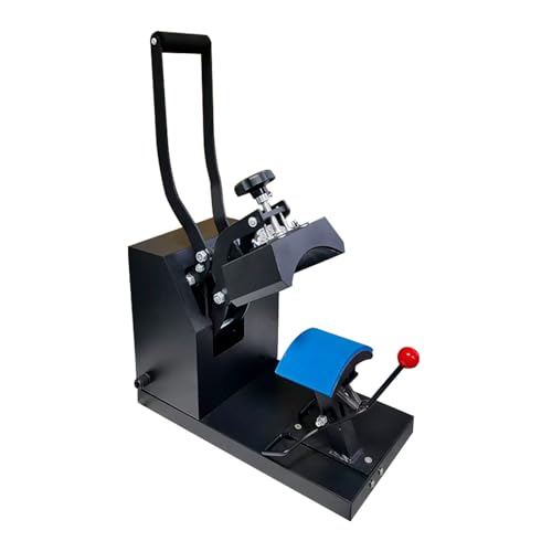VHLVHL Hat Press Machine - Heat Press Machine for Caps, Dual Platens with Cap Stretcher, Precise Digital Temperature & Timer Control for Heat Transfer Vinyl and Sublimation VHLVHL